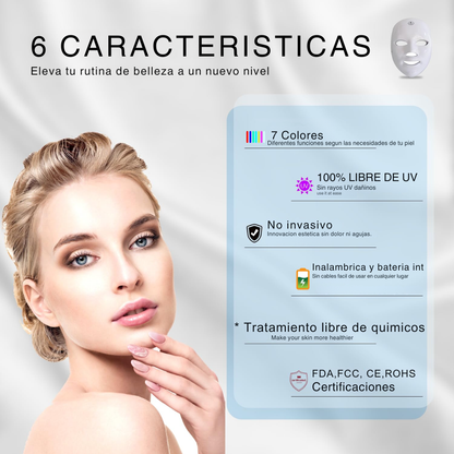 Zelnora GlowMask™ - Mascarilla LED